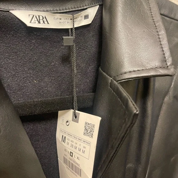 Zara Navy Belted Jumpsuit - Picture 9 of 10